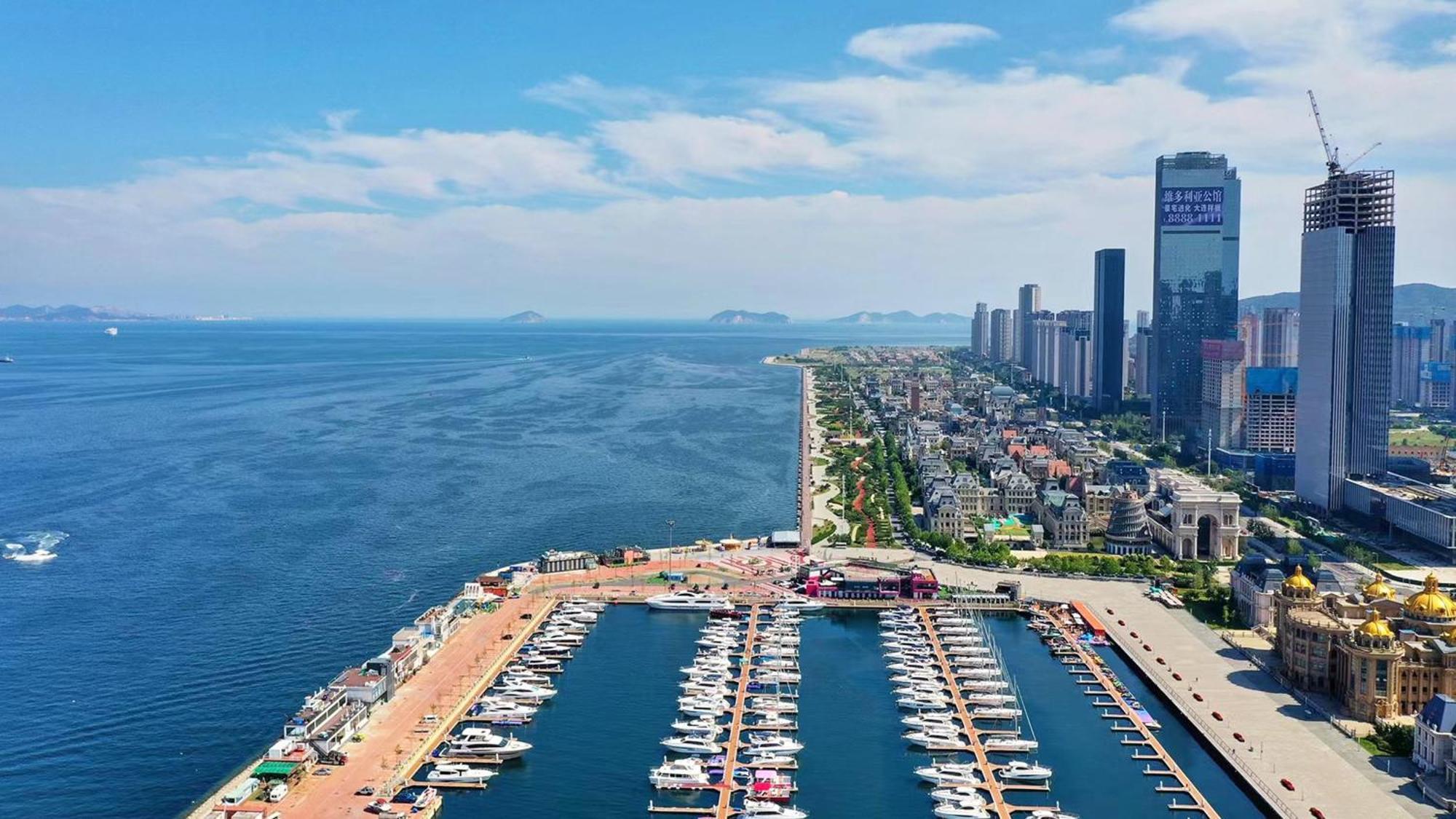 Crowne Plaza Dalian Xinghai By Ihg Exterior photo