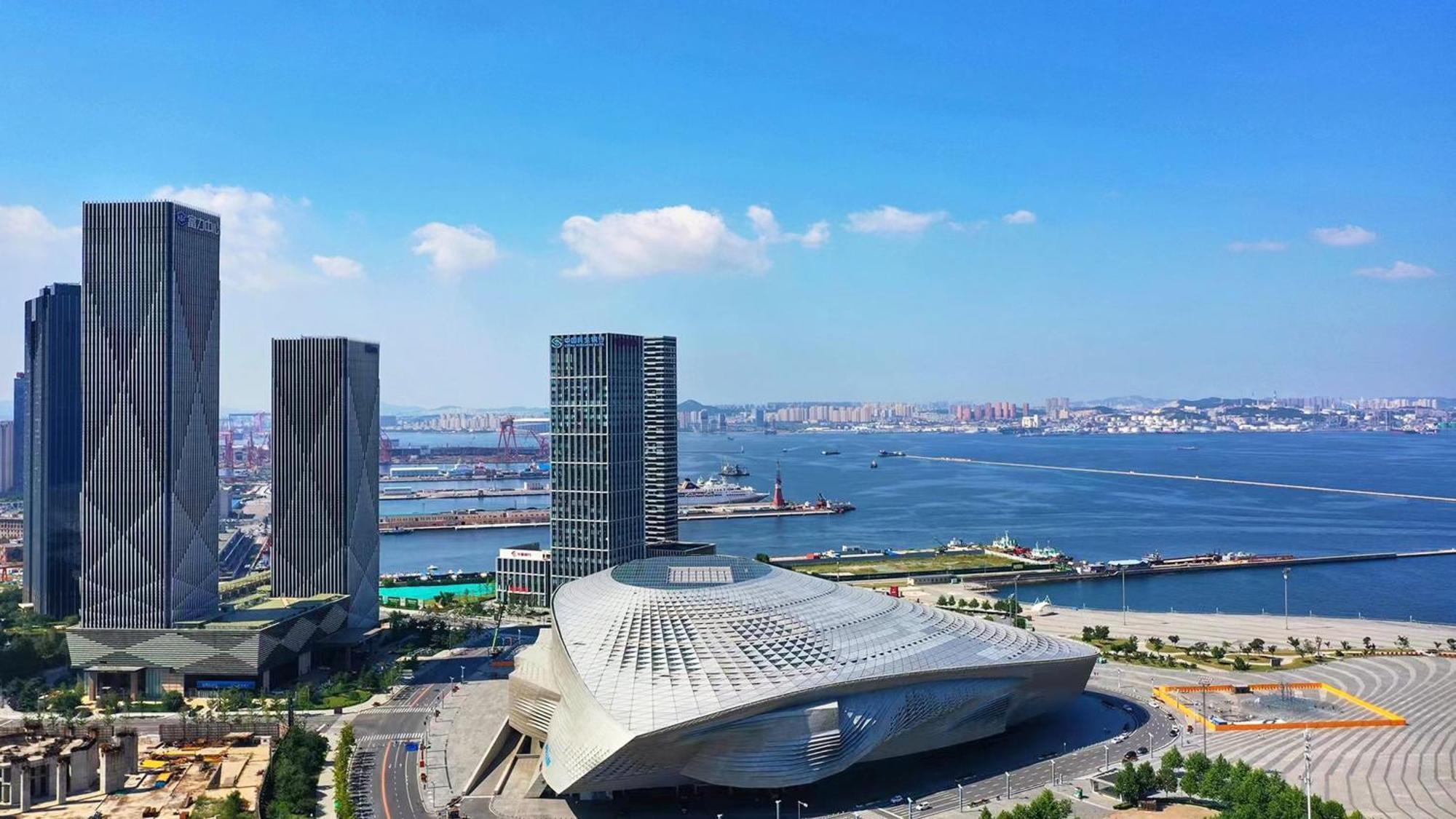 Crowne Plaza Dalian Xinghai By Ihg Exterior photo