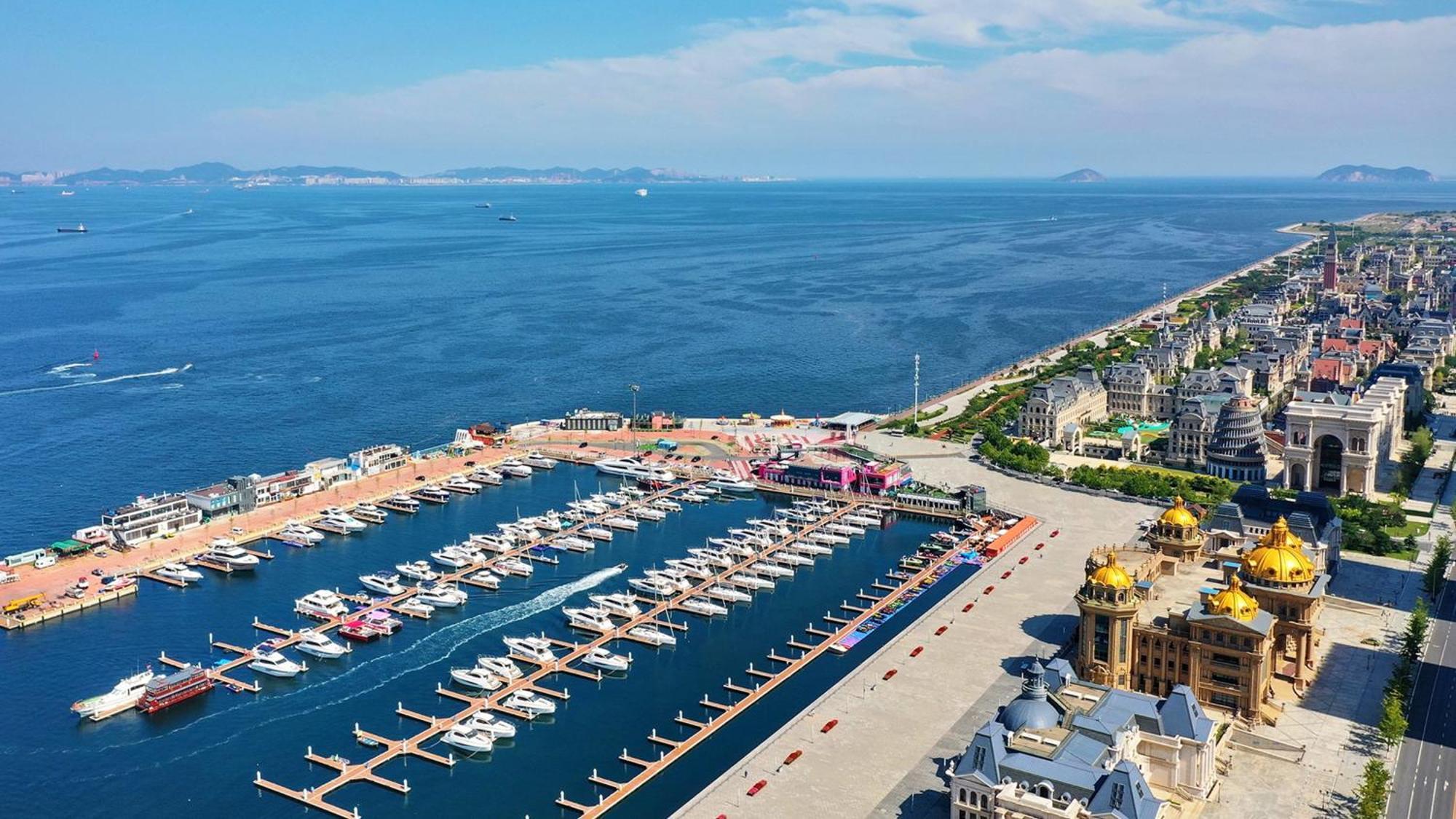 Crowne Plaza Dalian Xinghai By Ihg Exterior photo